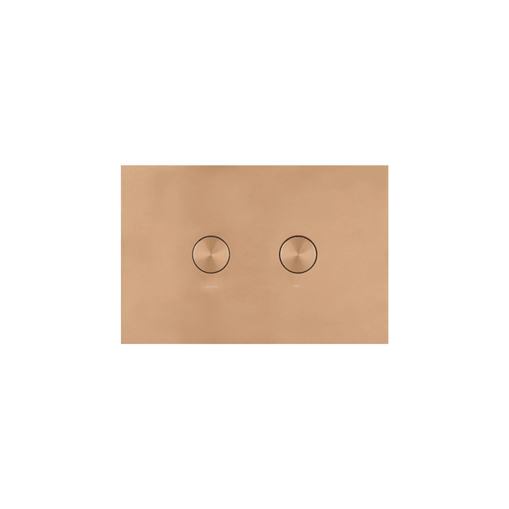 Oli Flush Panel Brushed Copper PVD gallery detail image