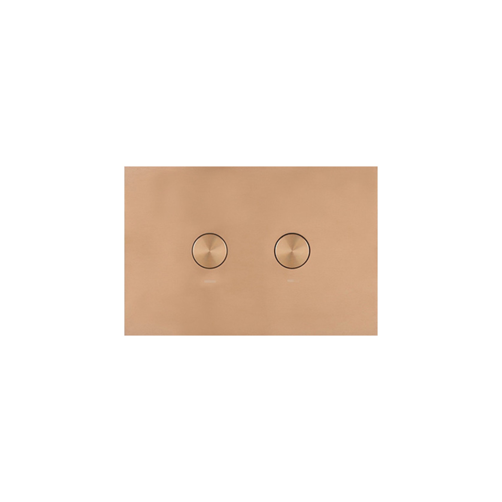 Oli Flush Panel Brushed Copper PVD gallery detail image