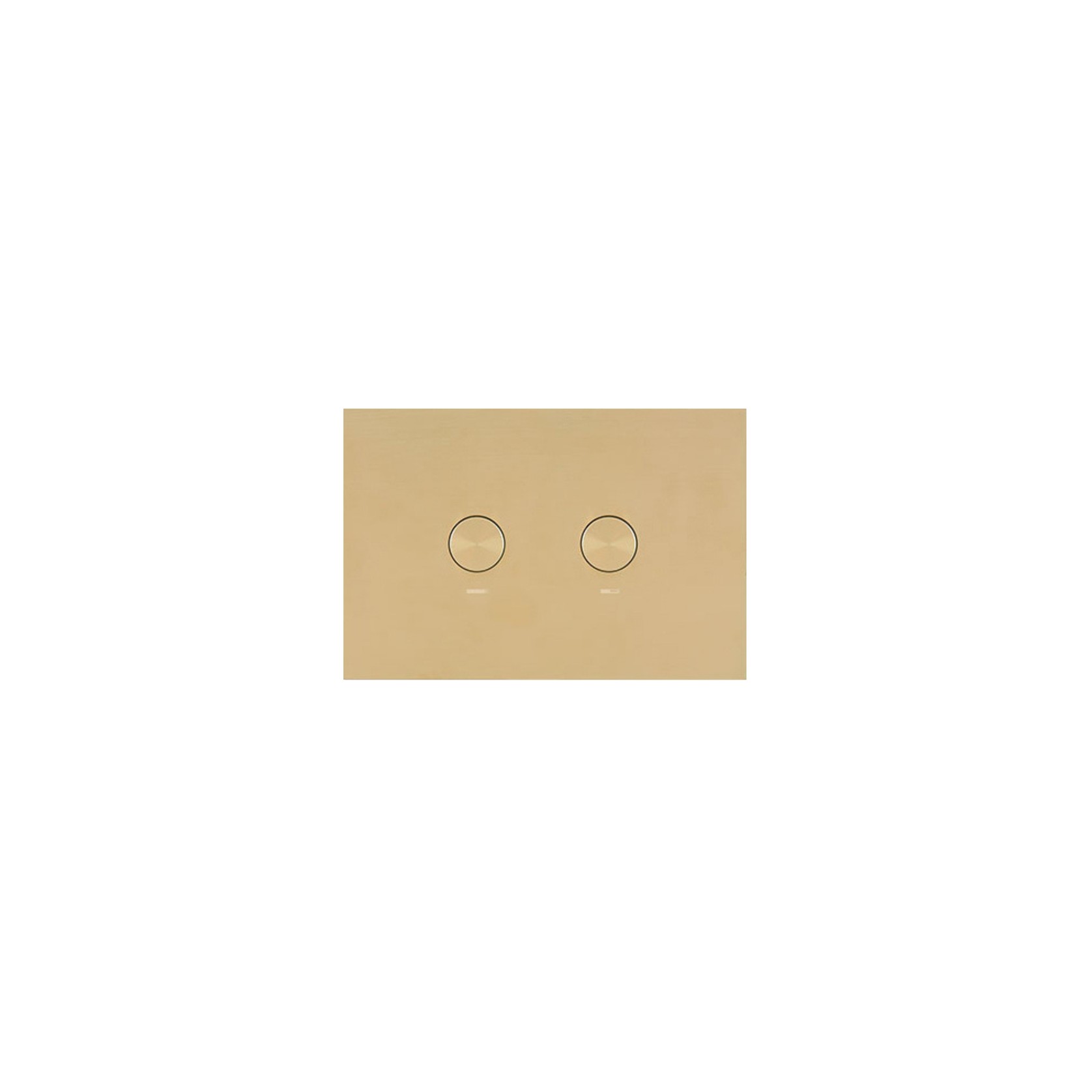 Oli Flush Panel Brushed Brass PVD gallery detail image
