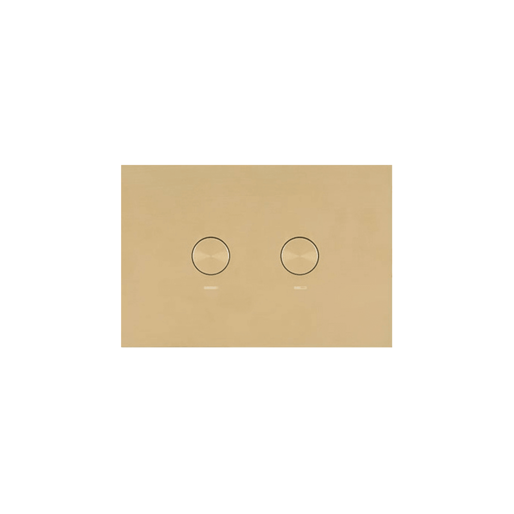 Oli Flush Panel Brushed Brass PVD gallery detail image