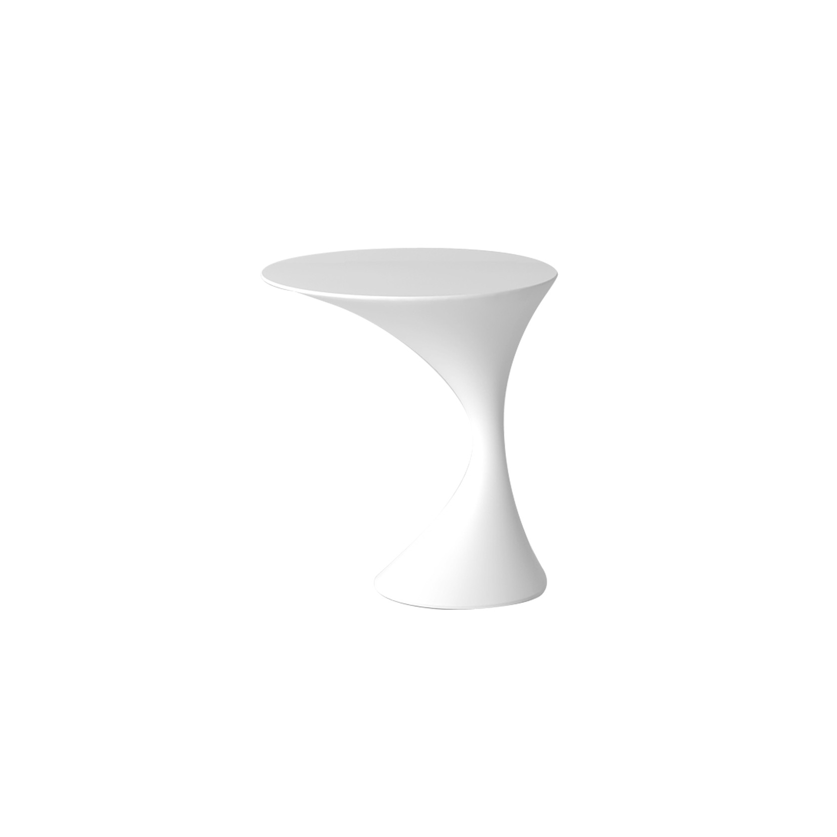 iStone Bath Table 550 x 500mm Matte White gallery detail image