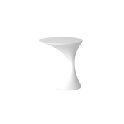 iStone Bath Table 550 x 500mm Matte White gallery detail image