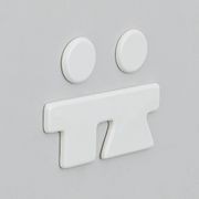 Art Ceram | You & Me Bathroom Signs gallery detail image