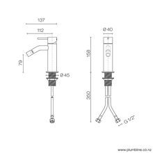 Oli 316 Bidet Mixer gallery detail image