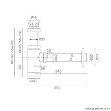 Progetto Deluxe Bottle Trap 32/40mm gallery detail image