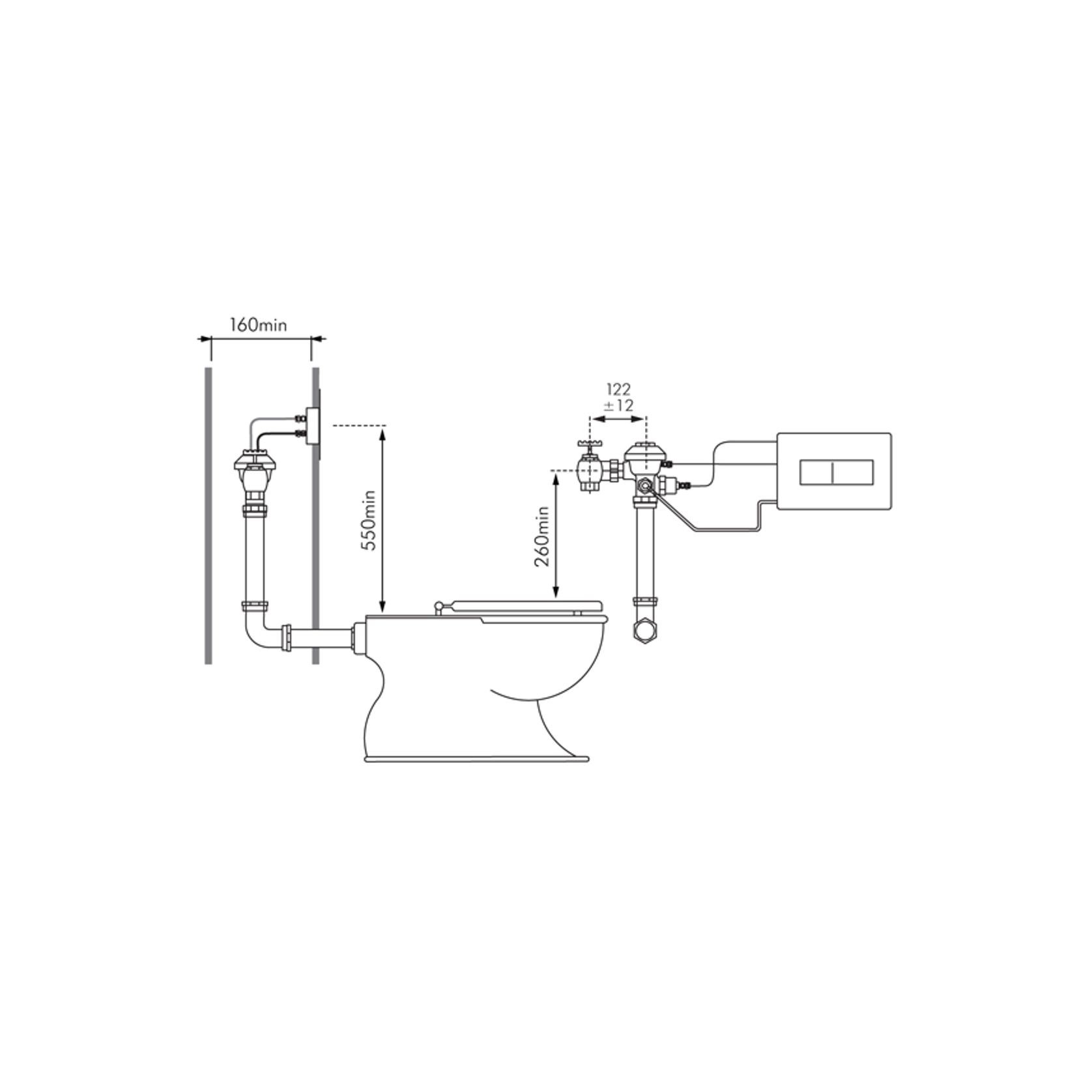 Zurn Dual Flush Valve gallery detail image