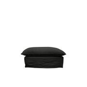 Lotus Slipcover Ottoman - Carbon gallery detail image