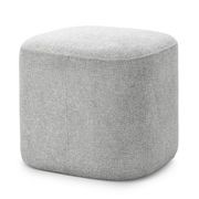 Podd Square Ottoman Stool | Hail Grey gallery detail image