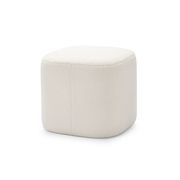 Podd Square Ottoman Stool | Cream Bouclé gallery detail image