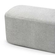 Podd Rectangle Ottoman Bench Stool | Hail Grey gallery detail image