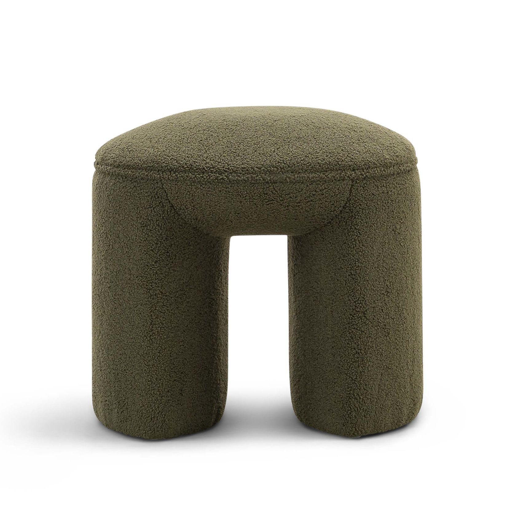 Remi Round Ottoman Stool | Teddy Moss gallery detail image