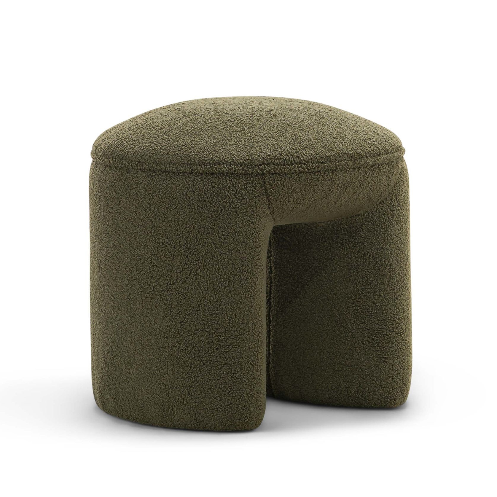 Remi Round Ottoman Stool | Teddy Moss gallery detail image