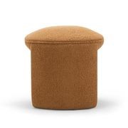 Remi Round Ottoman Stool | Teddy Rust gallery detail image