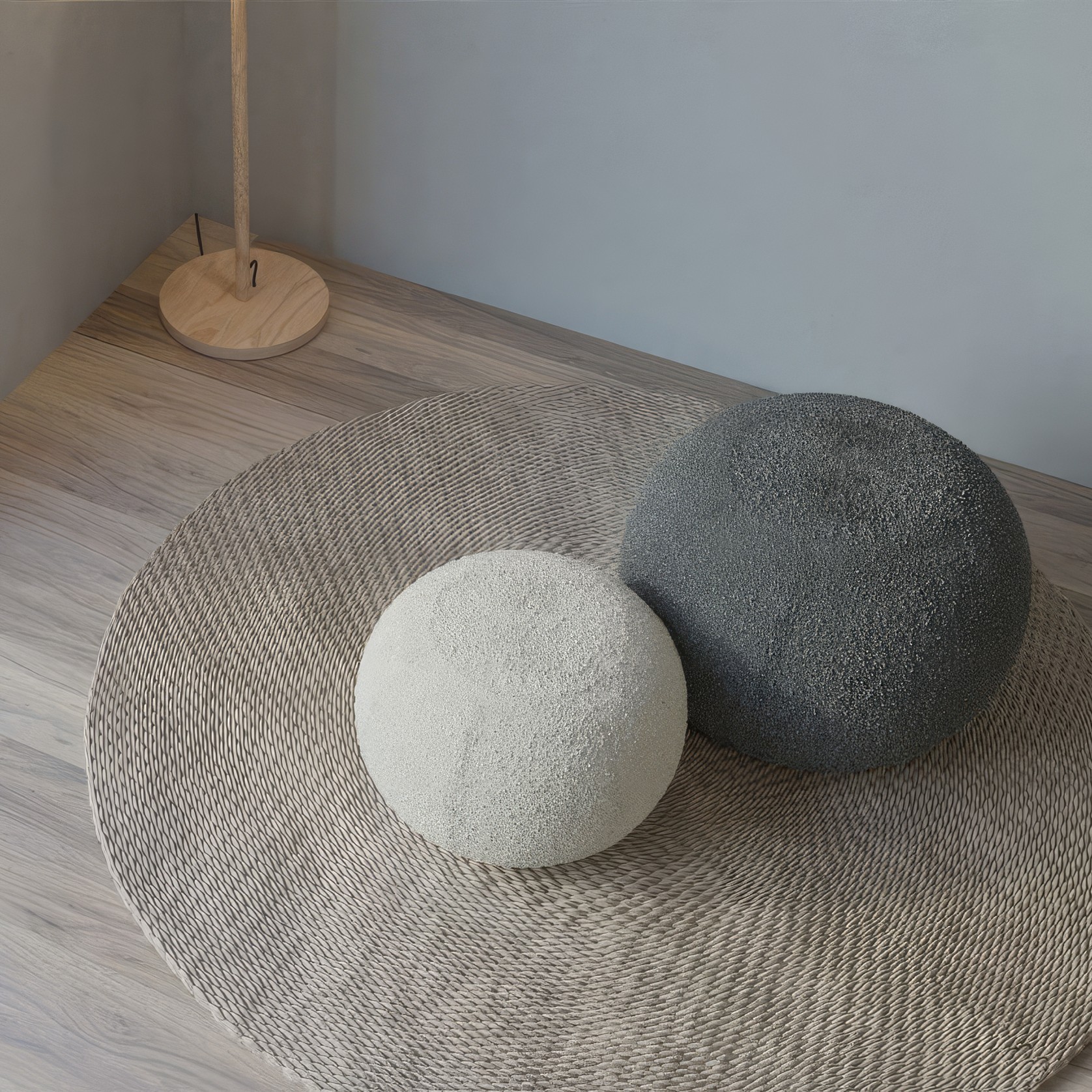 Large Ronde Pouf by Level gallery detail image