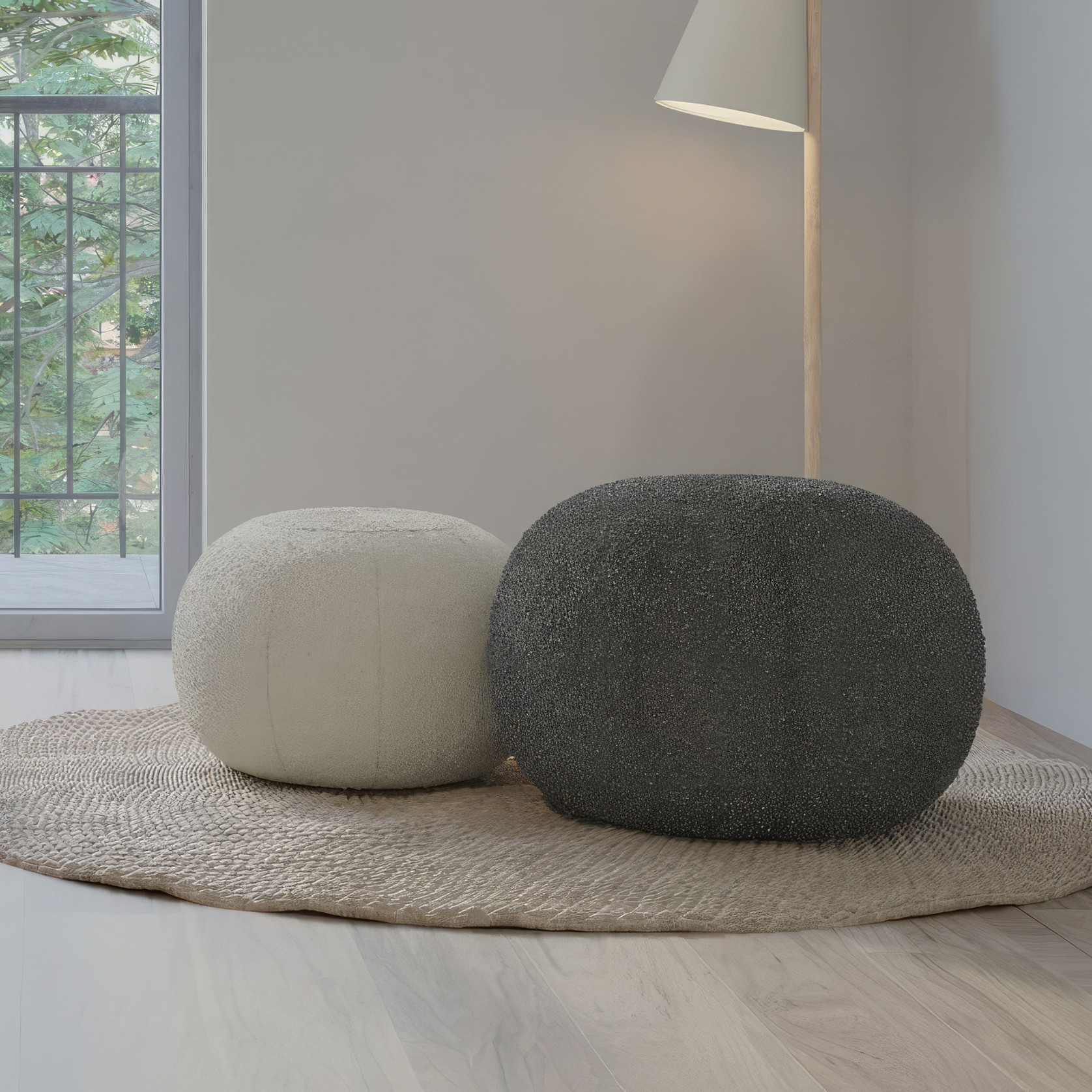 Large Ronde Pouf by Level gallery detail image