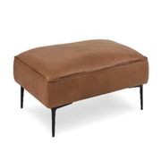 Enzo Ottoman - Leather Mix gallery detail image