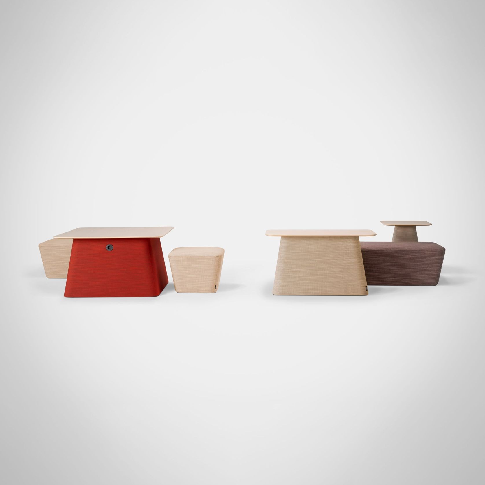 Osaka Small Ottoman, 550 x 550, H450 by Teruhiro Yanagihara gallery detail image