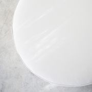 'Rio' Ottoman / Cream Leather gallery detail image
