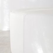 'Rio' Ottoman / Cream Leather gallery detail image