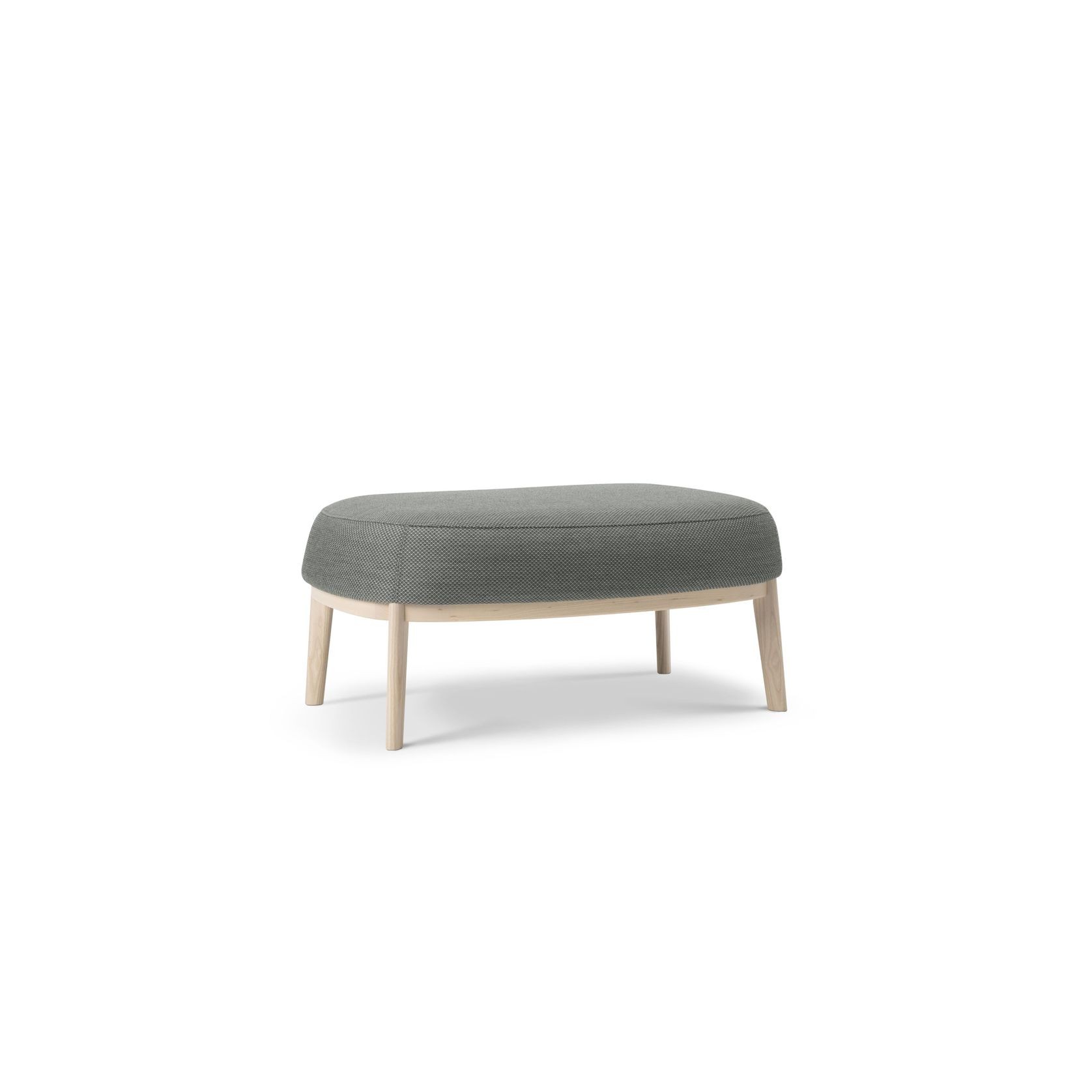 Shift Wood Ottoman by Daniel Debiasi & Federico Sandri gallery detail image