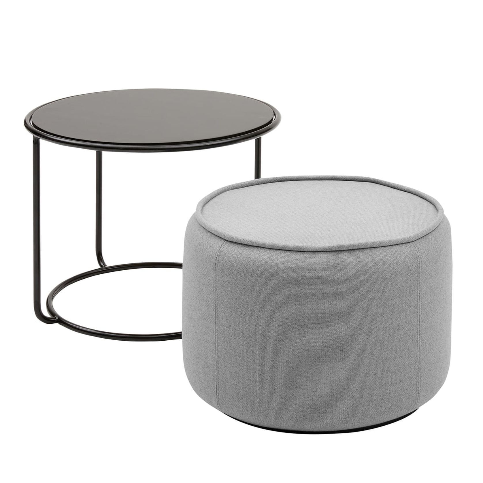 Tom Pouf & Side Table by Softline gallery detail image
