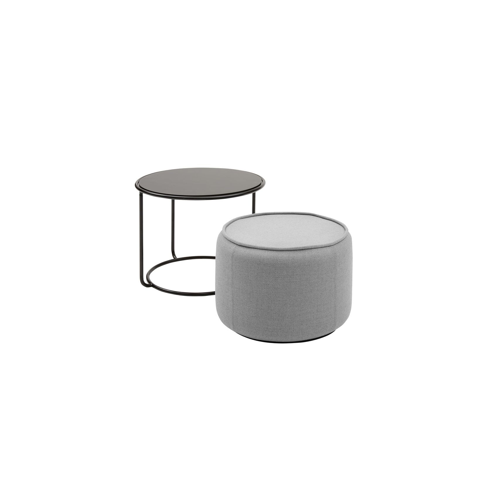 Tom Pouf & Side Table by Softline gallery detail image