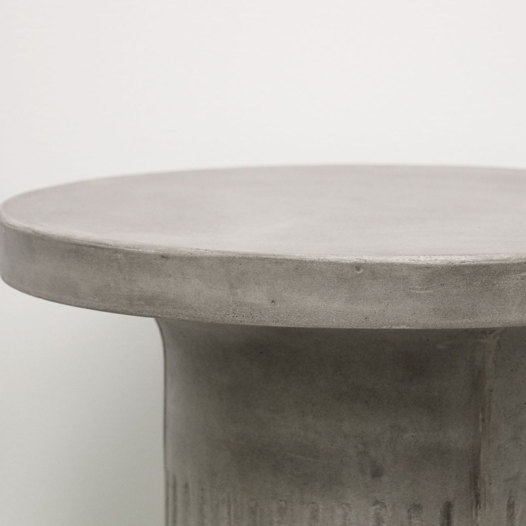Roma Concrete Side Table Grey ArchiPro NZ