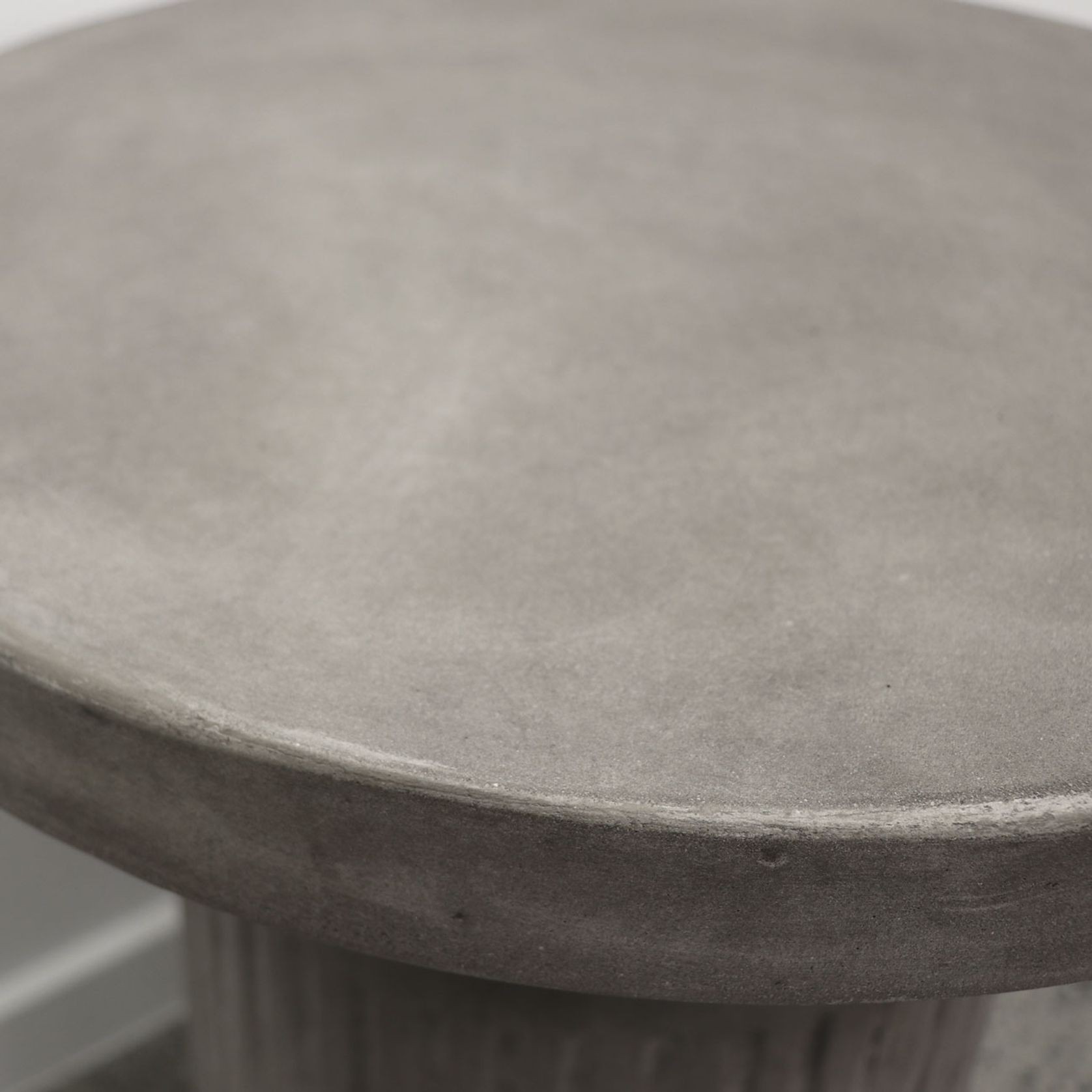 Roma Concrete Side Table Grey ArchiPro NZ