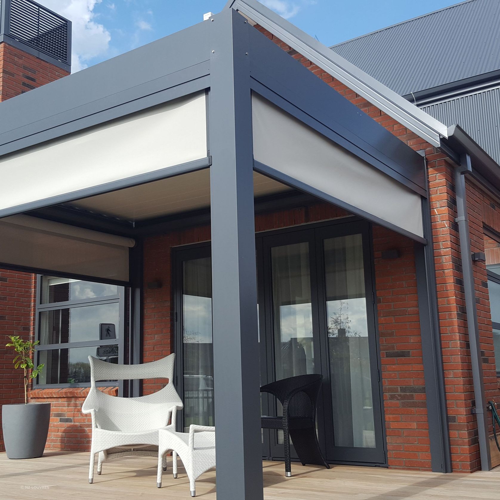 ZipTrak Outdoor Blinds gallery detail image