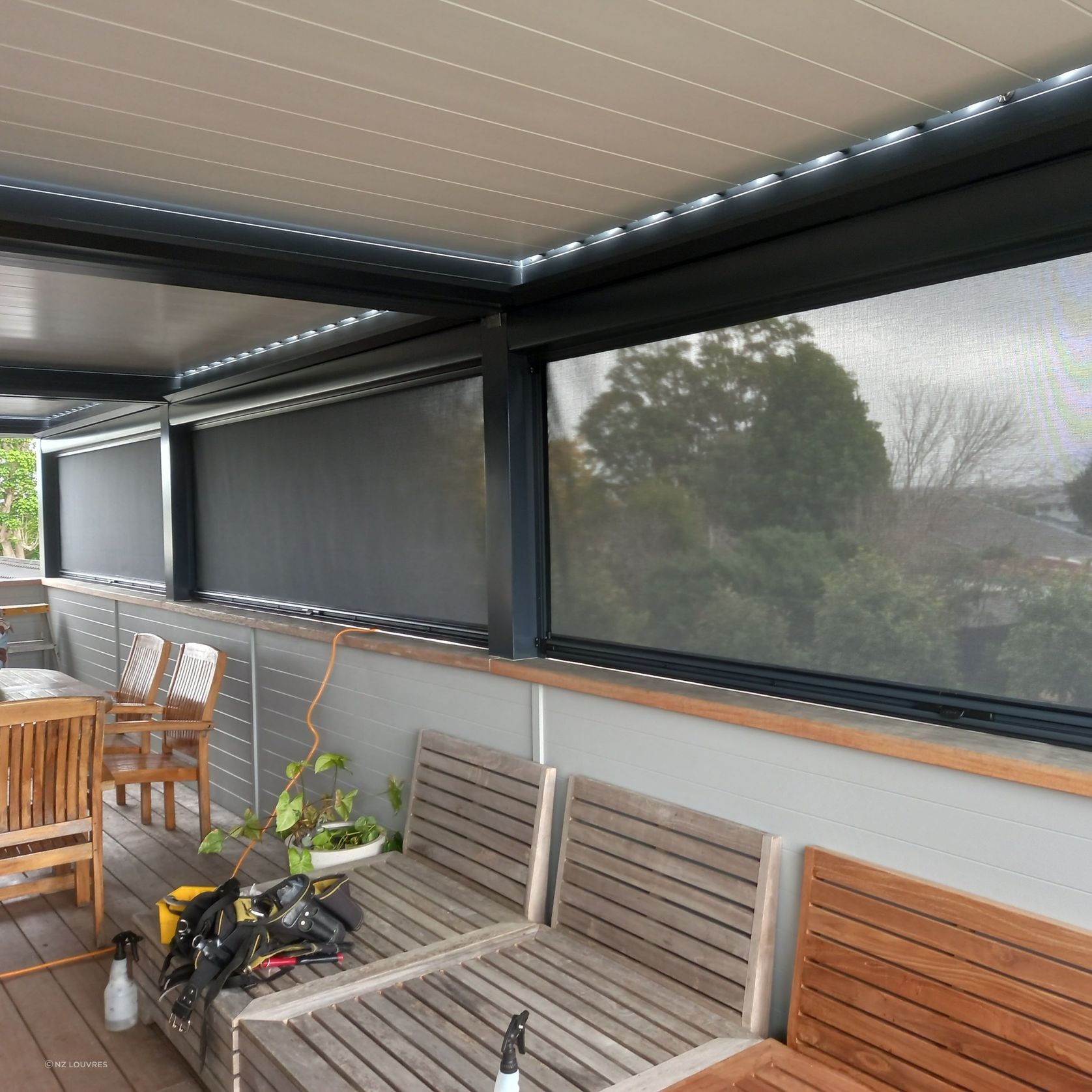 ZipTrak Outdoor Blinds gallery detail image