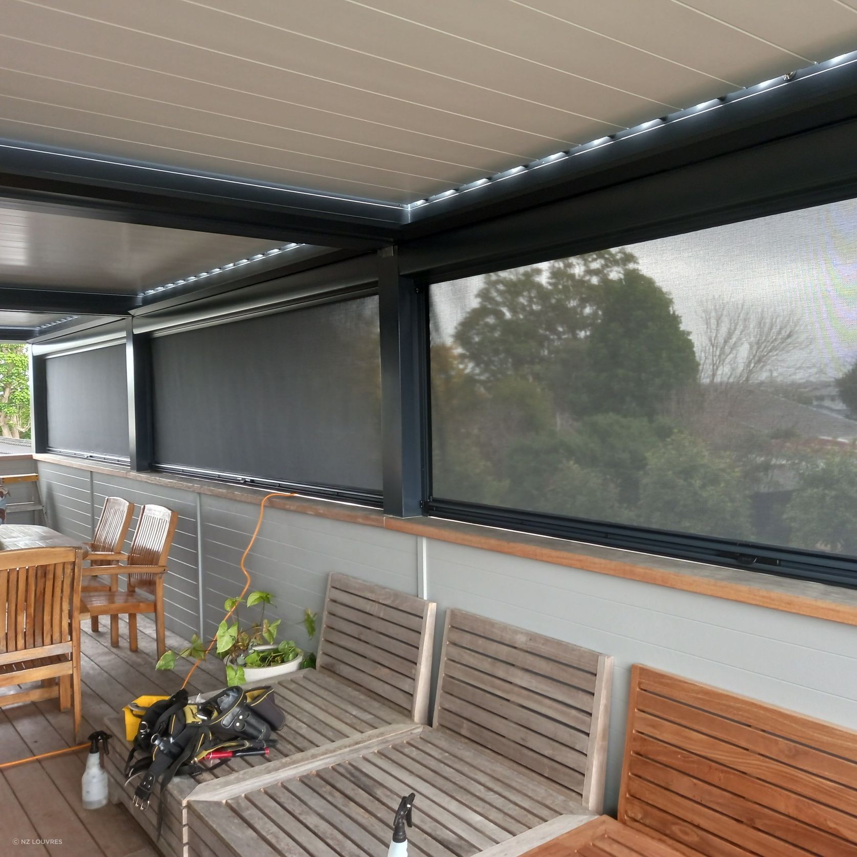 ZipTrak Outdoor Blinds gallery detail image