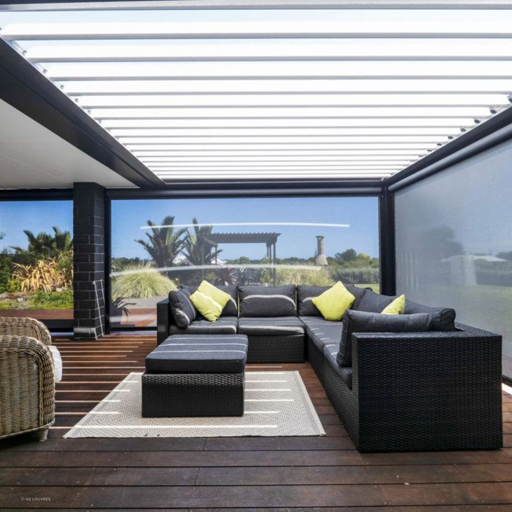 ZipTrak Outdoor Blinds gallery detail image