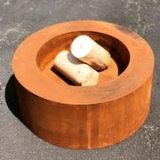 Steel Wheel Corten Fire Pit gallery detail image