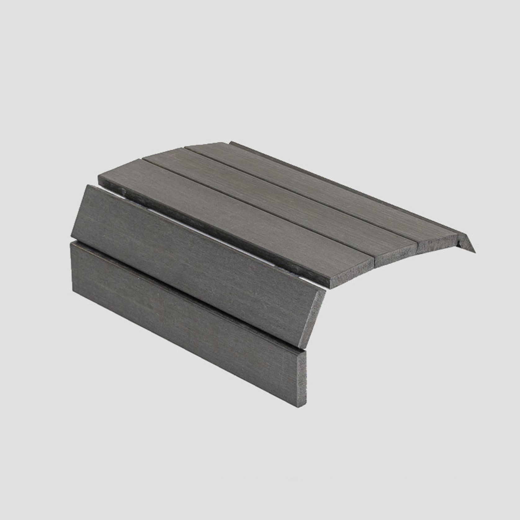 Outdoor Polywood Slat Tray in Grey gallery detail image
