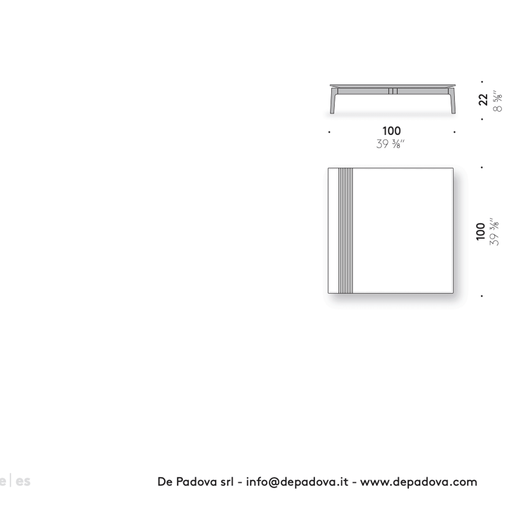 Everyday Life Outdoor Low Table by DePadova gallery detail image