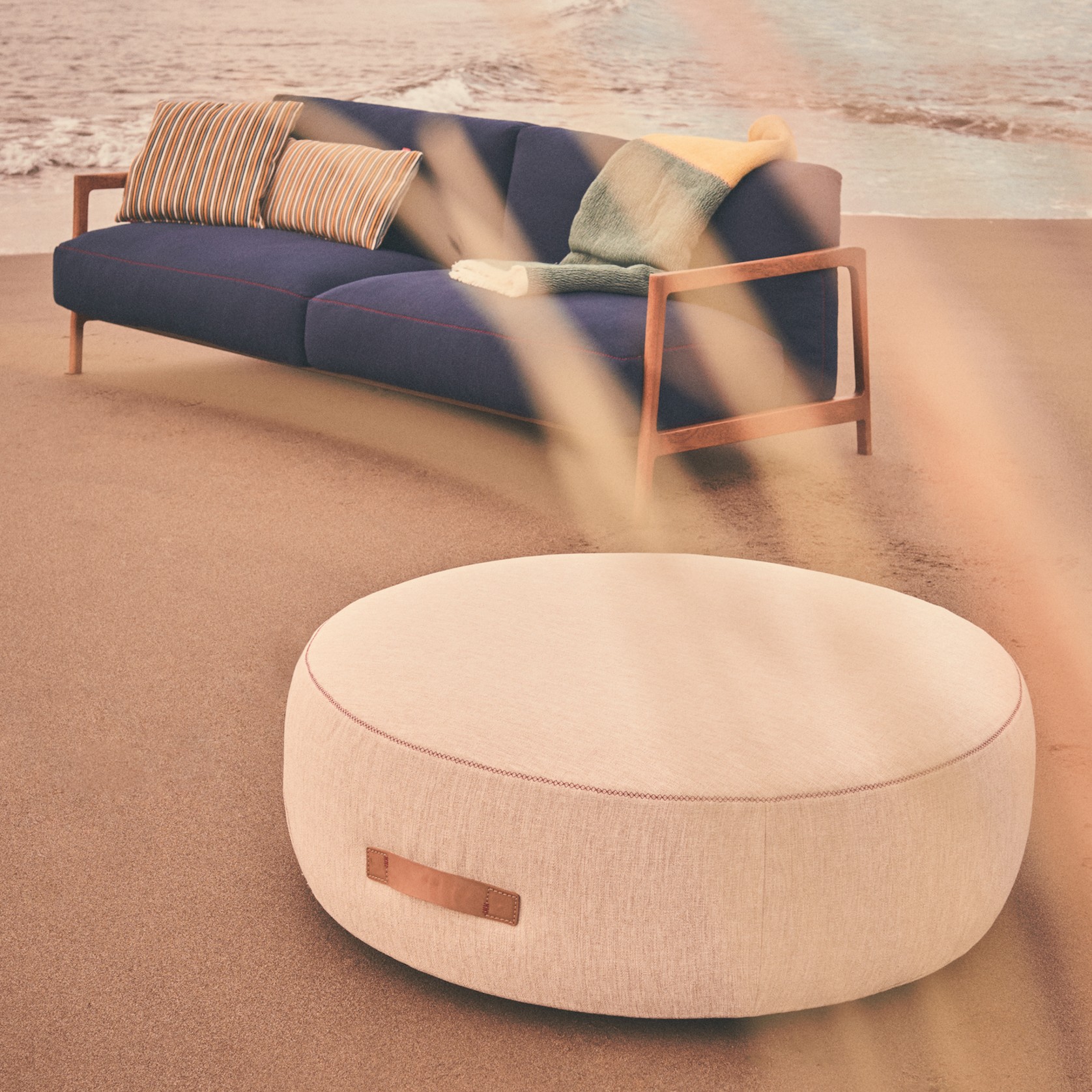 Everyday Life Outdoor Pouf by DePadova gallery detail image