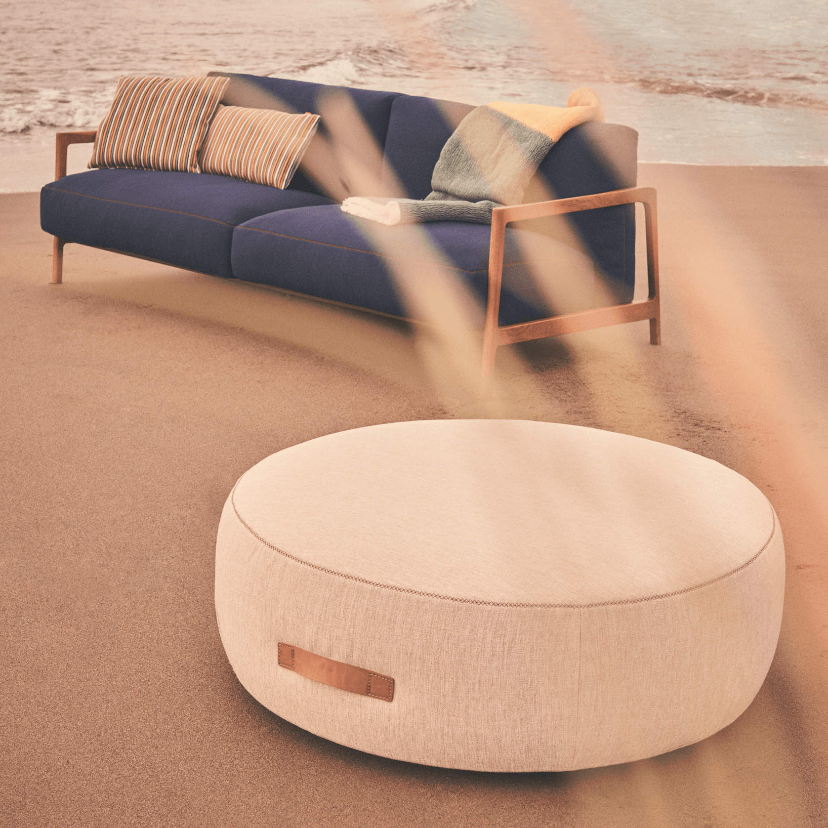 Everyday Life Outdoor Pouf by DePadova gallery detail image