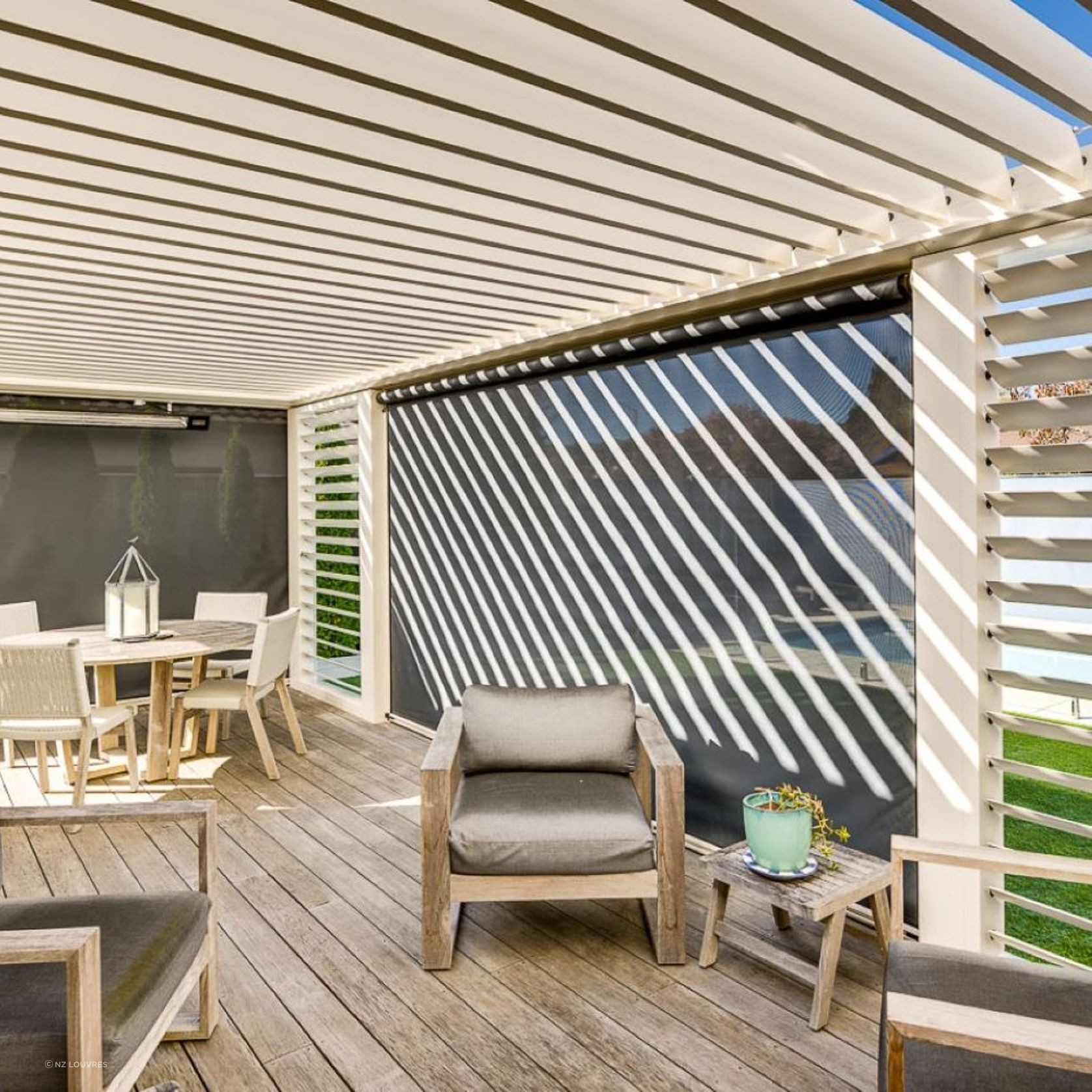 ZipTrak Outdoor Blinds gallery detail image