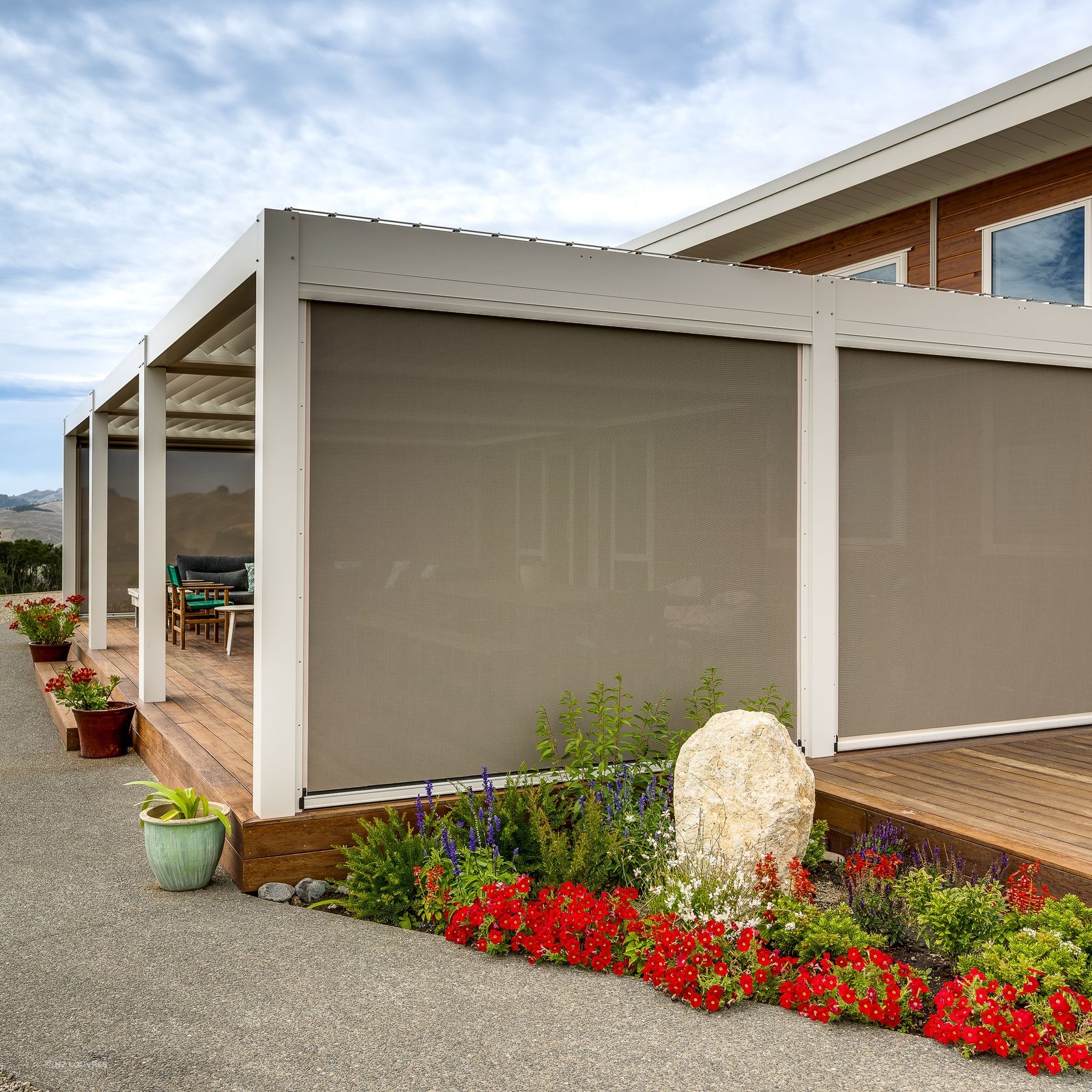 ZipTrak Outdoor Blinds gallery detail image