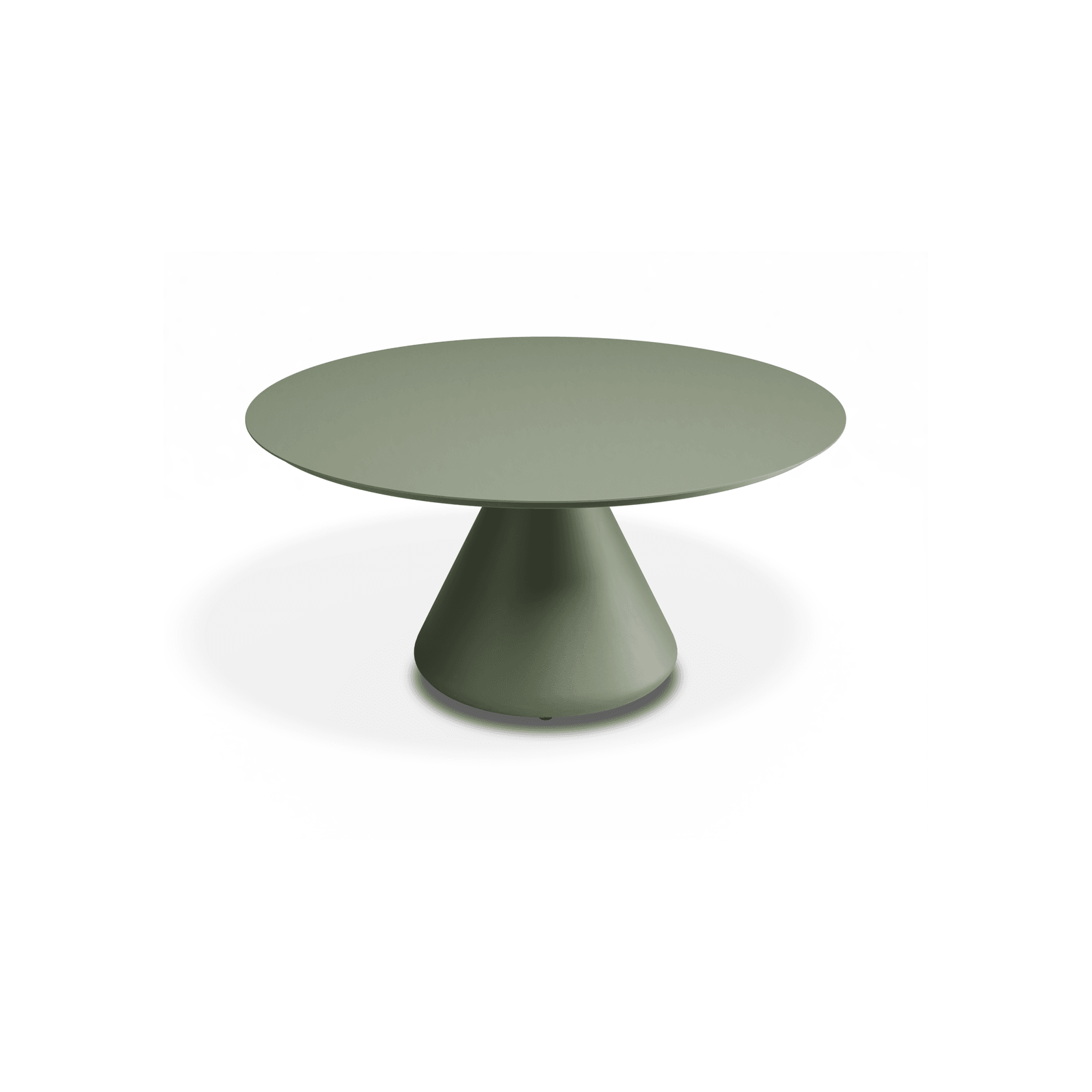 Kora Coffee Table 90cm Dia - Aluminium - Outdoor gallery detail image