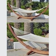 Tradewinds Wood Arc Hammock Stand gallery detail image