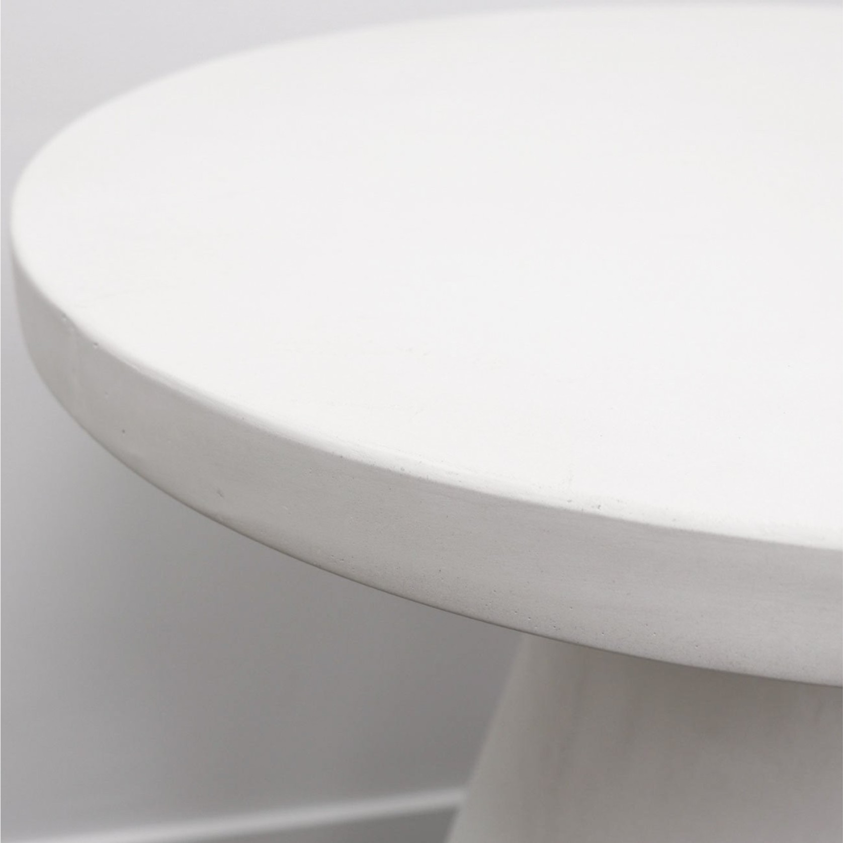 Corfu Concrete Pedestal Table gallery detail image