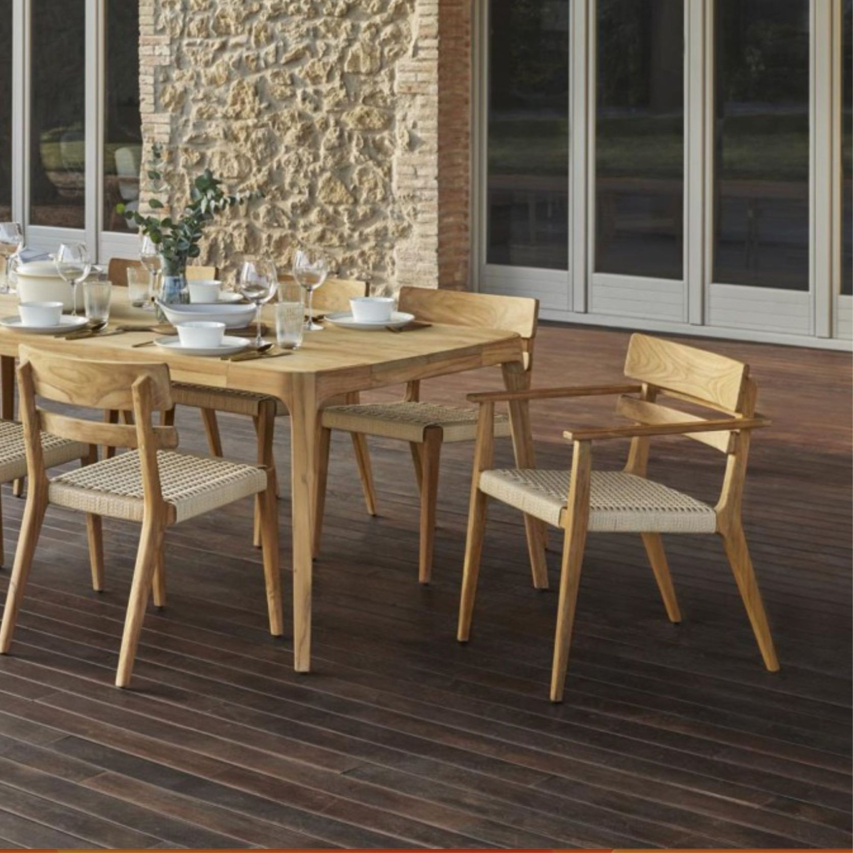 Paralel Outdoor Dining Chair gallery detail image