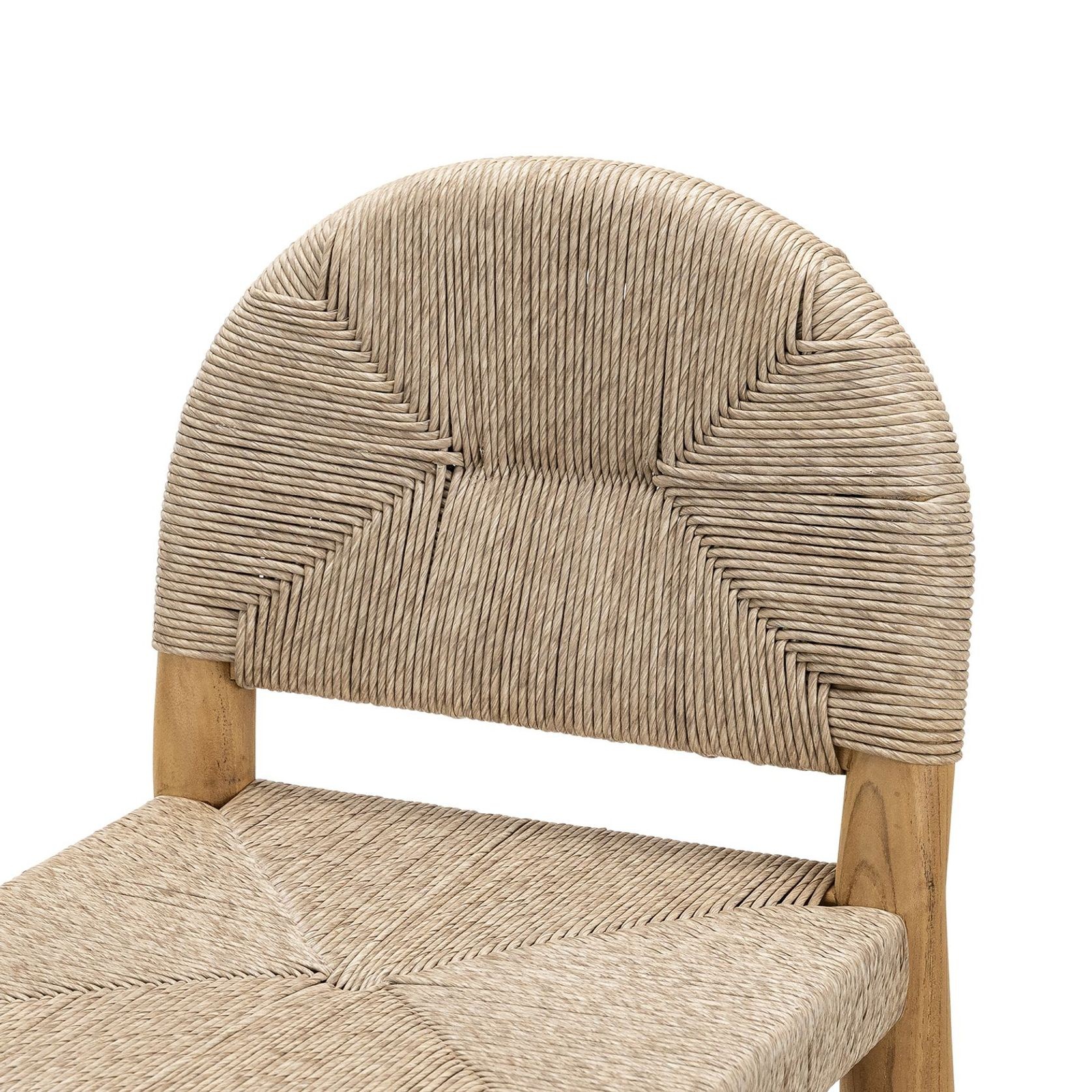 Caliste Woven Rope Arch Counter Stool | Indoor & Outdoor gallery detail image