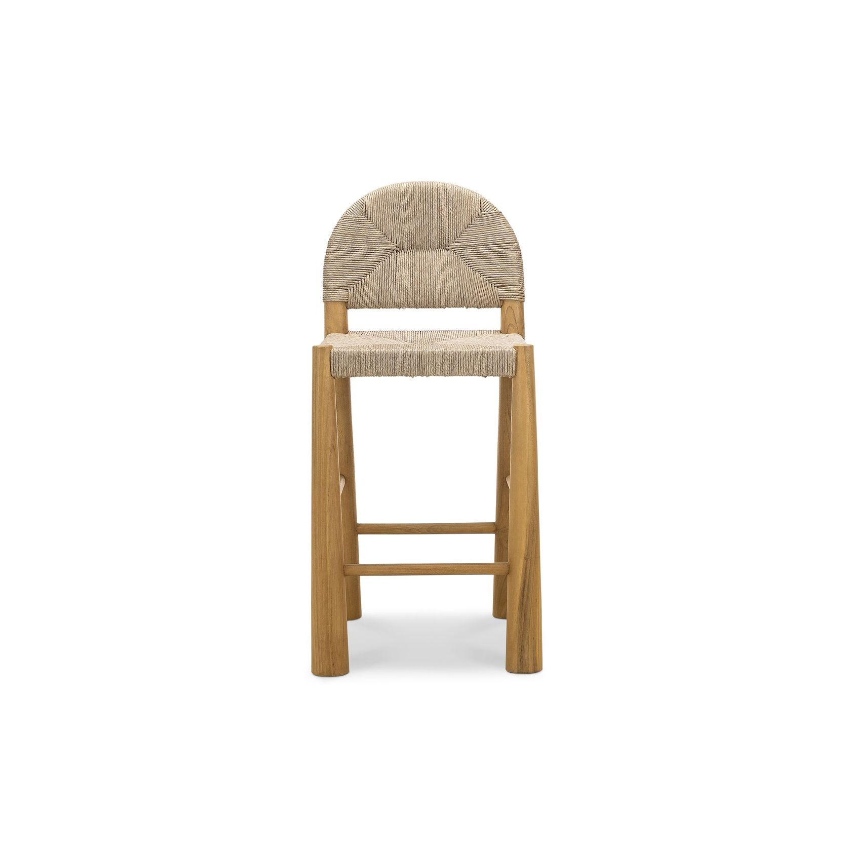 Caliste Woven Rope Arch Counter Stool | Indoor & Outdoor gallery detail image