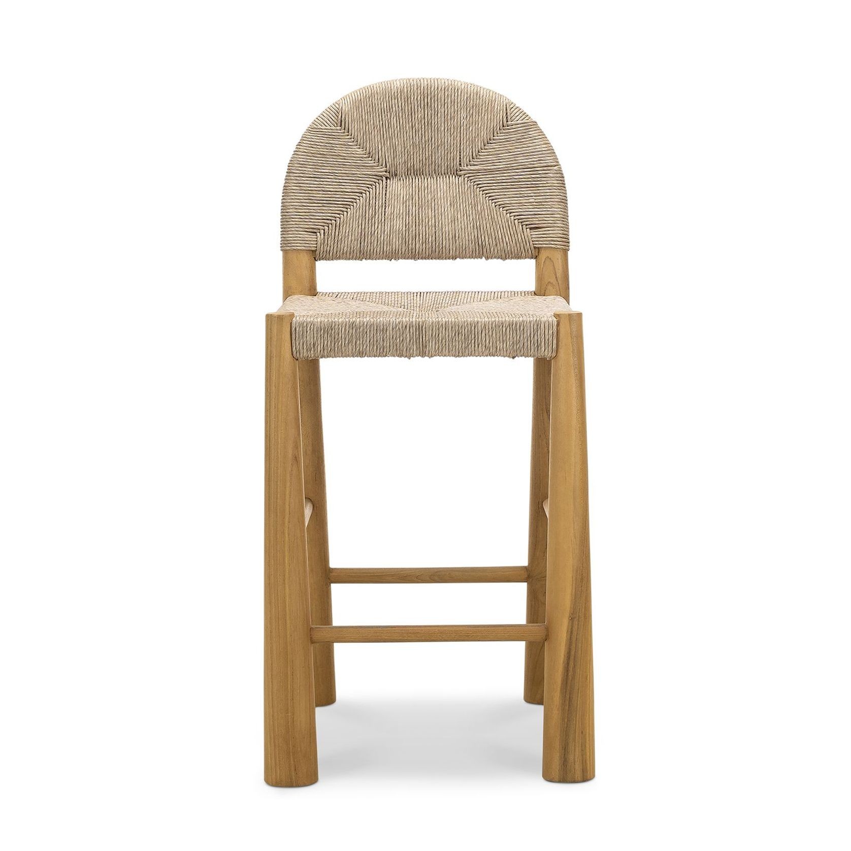 Caliste Woven Rope Arch Counter Stool | Indoor & Outdoor gallery detail image