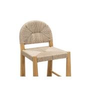 Caliste Woven Rope Arch Counter Stool | Indoor & Outdoor gallery detail image
