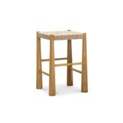 Caliste Woven Rope Barstool, Indoor & Outdoor gallery detail image