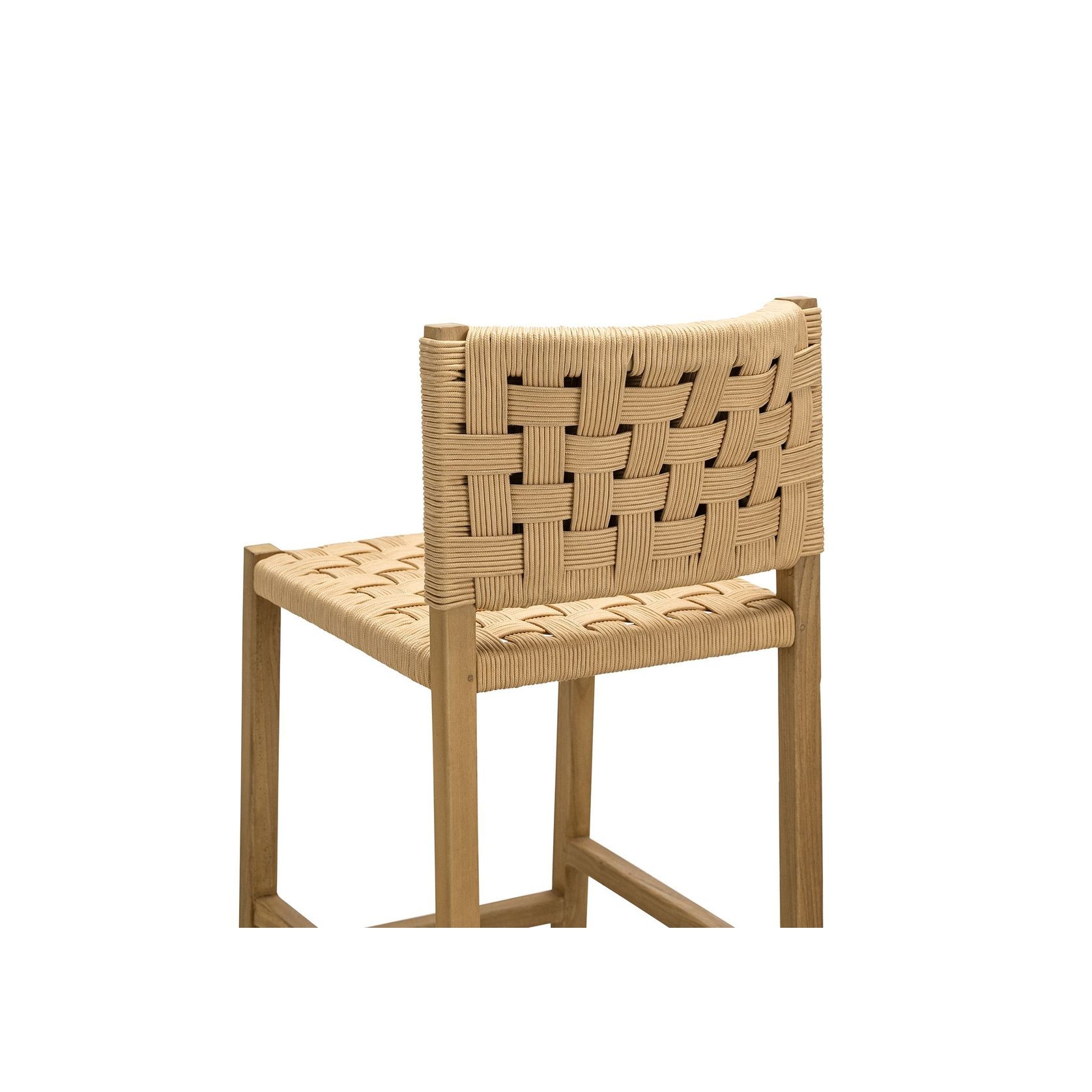 Kyren Woven Rope Counter Stool | Indoor & Outdoor gallery detail image