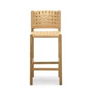 Kyren Woven Rope Counter Stool | Indoor & Outdoor gallery detail image